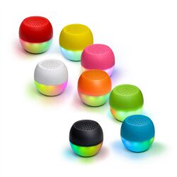  Soundflare Bluetooth micro speaker with beat driven lights , Ayarlanabilir led ışıklı Bluetooth Hoperlör - 3