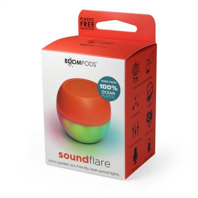  Soundflare Bluetooth micro speaker with beat driven lights , Ayarlanabilir led ışıklı Bluetooth Hoperlör - 8