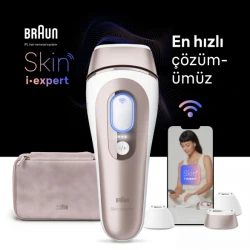 Braun Akıllı IPL Skin i·expert, Evde Tüy Alma, Çanta, Venus Tıraş Makinesi, 3 Başlık, PL7253 - 1