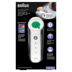 Braun BNT400 Temassız Alından Beyaz Ateş Ölçer (SİYAH - BEYAZ) - 1