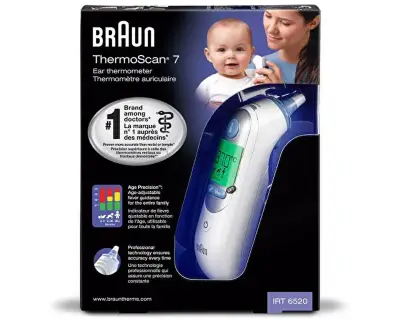 Braun IRT-6520 Thermoscan Kulaktan Ateş Ölçer - 1