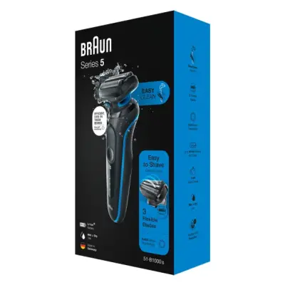 Braun Series 5 51-B1000s Traşmakinesi Nane Yeşili - 3