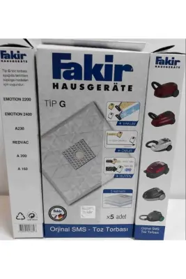 Fakir Sms Toz Torbası Tip G - 1