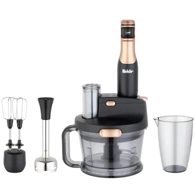 Fakir Speed Quadro Blender Seti Black & Copper - 1