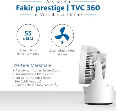 Fakir TVC 360 Vantilatör - 5