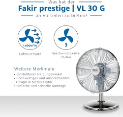 Fakir VL30 Vantilator - 4