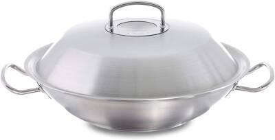 Fissler 084-823-35-000/0 Kapaklı Wok Tava 35cm - 1