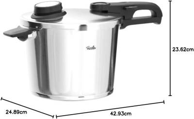 Fissler 622-412-06-070/0 Vitavit Premium Düdüklü Paslanmaz Çelik Tencere 6 lt - 4