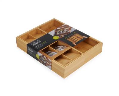 JJ_Bamboo Drawer Store _Lux (50020) Lüks Bamboo genişleyebilen Çekmece içi Organizatörü - 1