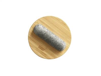 JJ_Dash_ Granite Mortar with bamboo Lid _20176_Granit Havan Bamboo Kapaklı - 2