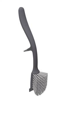 JJ_EdgeDishBrush_Grey (85026) Bulaşık Fırçası koyu gri kendinden askılı - 1