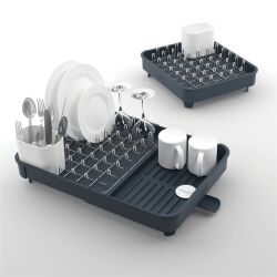 JJ_Extend Dish Rack - Grey (85040) Bulaşık Kurutma Koyu Gri - 1