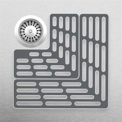 JJ_SINK SAVER GREY (85037) Lavabo içi stand - 8