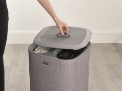 JJ_Tota 60-litre Laundry Separation Basket_Grey_(50001)_Tota 60L. Kirli sepeti 2 gözlü - 8