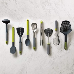 Joseph Joseph 10172 Elevate Silikon Delikli Spatula Gri/Yeşil - 4