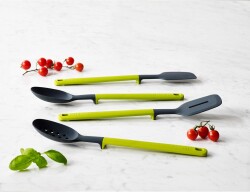 Joseph Joseph 10172 Elevate Silikon Delikli Spatula Gri/Yeşil - 5