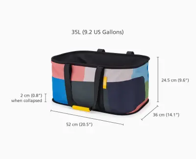 Joseph Joseph 50047 Hold-All Katlanabilir 35 L Çamaşır Sepeti - 2