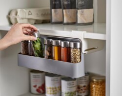 Joseph Joseph Spice Rack Organizer 85147 Baharatlar İçin Raf Altı Mutfak Dolabı - 1