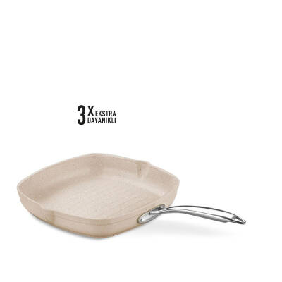 Korkmaz A1268 Granita 28x28 cm Kare Grill Tava - 1