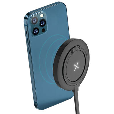 MAG CLIX 15W , 1.5M Magnetic wireless charging pad, Mıknatıslı temassız şarj Pedi - 1