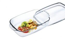 OBLONG CASSEROLE WITH LID Collection : SIMAX Classic 7356/7366	3,20 + 2,30L, 	365 x 208 x 136mm - 2