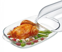 OBLONG CASSEROLE WITH LID Collection : SIMAX Classic Ürün Kodu: 7296/7306	8L, 	416 x 260 x 161mm - 2