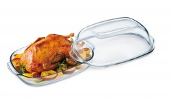 OBLONG CASSEROLE WITH LID Collection : SIMAX Classic Ürün Kodu: 7296/7306	8L, 	416 x 260 x 161mm - 1